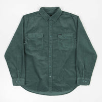 Brixton Bowery Relaxed Flannel Shirt - Silver Pine thumbnail