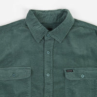 Brixton Bowery Relaxed Flannel Shirt - Silver Pine thumbnail