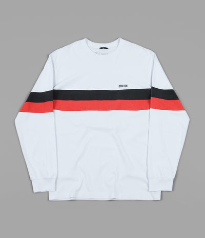 Brixton Brockton Long Sleeve T-Shirt - White