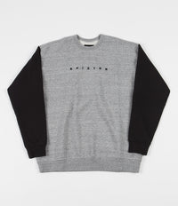 Brixton Cantor Crewneck Sweatshirt - Heather Grey / Black