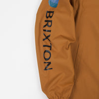 Brixton Claxton Alton Zip Hooded Jacket - Caramel thumbnail