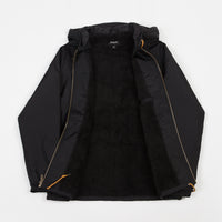 Brixton Claxton Sherpa Jacket - Black thumbnail