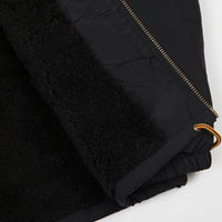 Brixton Claxton Sherpa Jacket - Black thumbnail