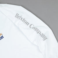 Brixton Descent III Long Sleeve T-Shirt - White thumbnail