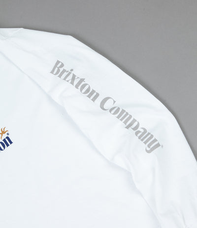 Brixton Descent III Long Sleeve T-Shirt - White