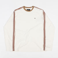 Brixton Este Long Sleeve T-Shirt - Cream / Khaki thumbnail