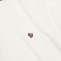 Brixton Este Long Sleeve T-Shirt - Cream / Khaki thumbnail