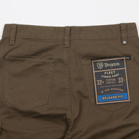 Brixton Fleet Cargo Trousers - Olive thumbnail