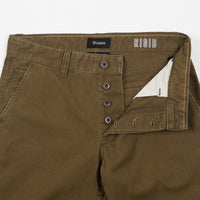 Brixton Fleet Rigid Carpenter Trousers - Olive thumbnail