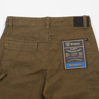 Brixton Fleet Rigid Carpenter Trousers - Olive thumbnail