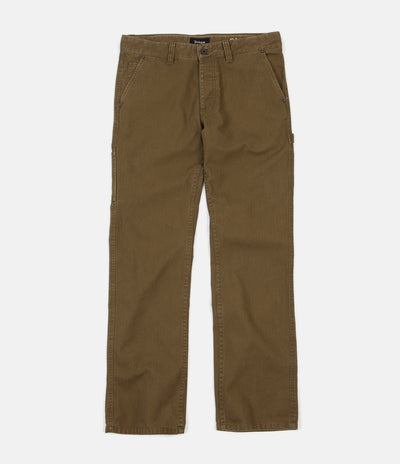 Brixton Fleet Rigid Carpenter Trousers - Olive