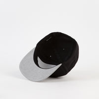 Brixton Forte Snapback Cap - Black / Grey thumbnail