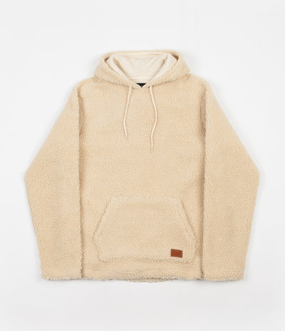 Brixton Grade Sherpa Intl Hoodie - Cream | Flatspot