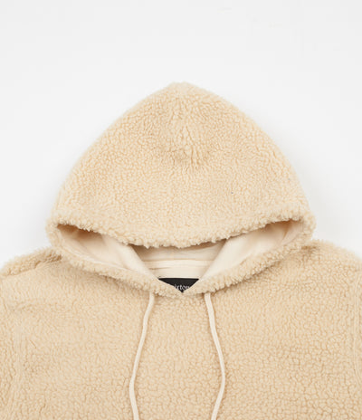 Brixton Grade Sherpa Intl Hoodie - Cream