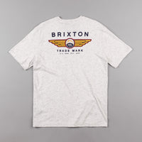 Brixton Hackett Pocket T-Shirt - Heather Stone thumbnail