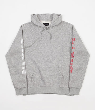 Brixton Haste II SV International Hoodie - Heather Grey