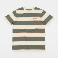 Brixton Hilt Print T-Shirt - Dove / Cypress thumbnail