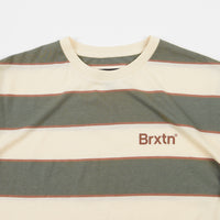 Brixton Hilt Print T-Shirt - Dove / Cypress thumbnail