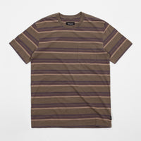 Brixton Hilt Washed Pocket T-Shirt - Olive / Brown thumbnail