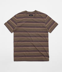 Brixton Hilt Washed Pocket T-Shirt - Olive / Brown