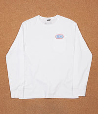 Brixton Joel Long Sleeve Pocket T-Shirt - White