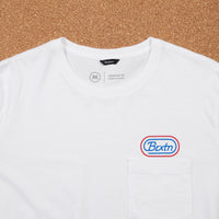 Brixton Joel Long Sleeve Pocket T-Shirt - White thumbnail