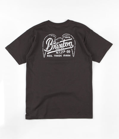 Brixton Kestrel T-Shirt - Washed Black