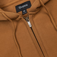 Brixton Longman Intl 1/2 Zip Hoodie - Washed Copper thumbnail