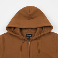 Brixton Longman Intl 1/2 Zip Hoodie - Washed Copper thumbnail