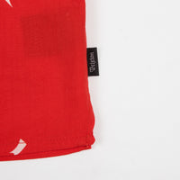 Brixton Lovitz Short Sleeve Shirt - Red / White thumbnail