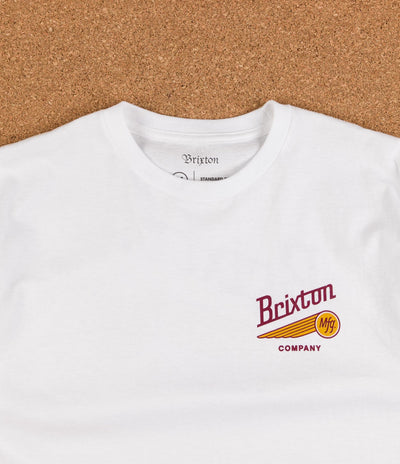 Brixton Maverick T-Shirt - White