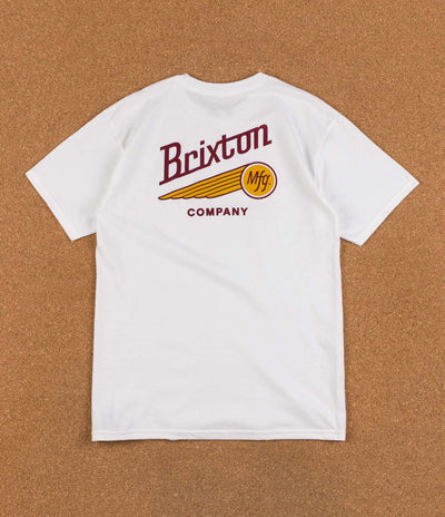 Brixton Maverick T-Shirt - White