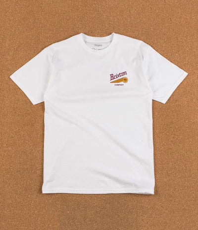 Brixton Maverick T-Shirt - White