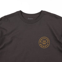 Brixton Oath T-Shirt - Washed Black thumbnail