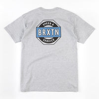 Brixton Octane T-Shirt - Heather Grey thumbnail