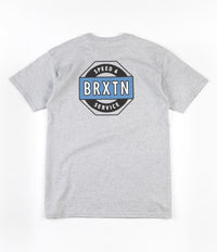 Brixton Octane T-Shirt - Heather Grey