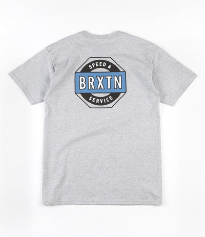 Brixton Octane T-Shirt - Heather Grey