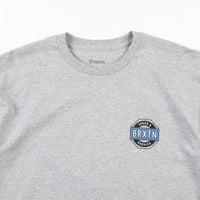 Brixton Octane T-Shirt - Heather Grey thumbnail