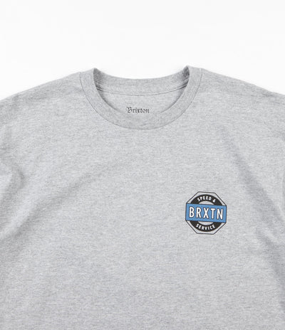 Brixton Octane T-Shirt - Heather Grey