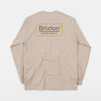 Brixton Palmer II Long Sleeve T-Shirt - Sand thumbnail