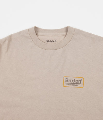 Brixton Palmer II Long Sleeve T-Shirt - Sand