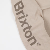 Brixton Palmer II Long Sleeve T-Shirt - Sand thumbnail