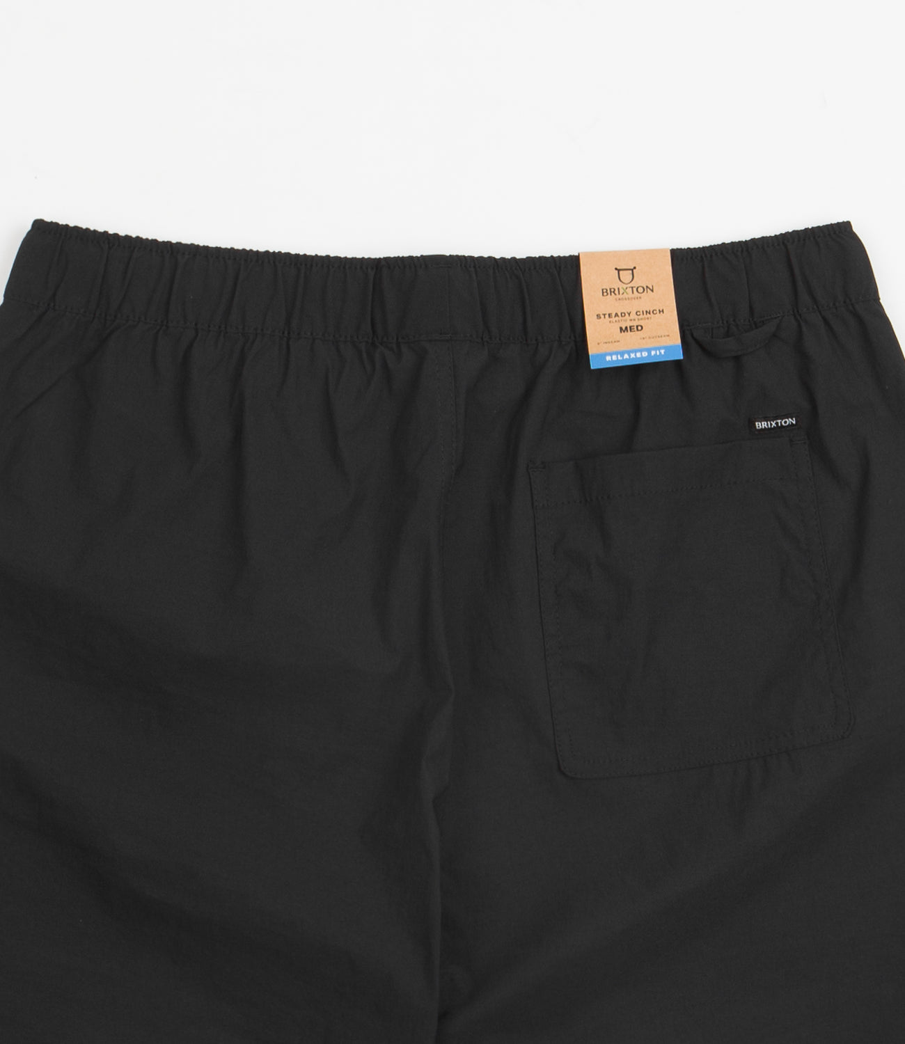 Brixton Steady Cinch X Shorts - Black | Flatspot