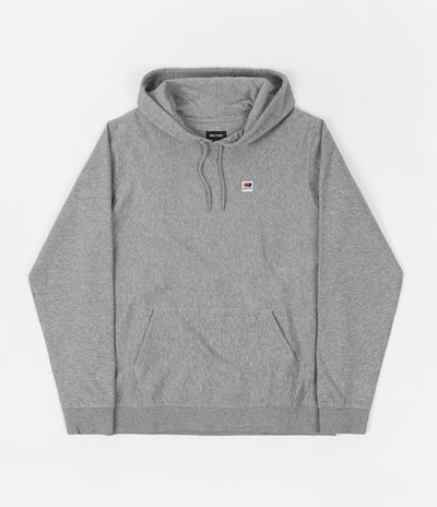 Brixton Stem Hoodie - Heather Grey