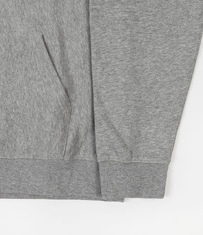 Brixton Stem Hoodie - Heather Grey