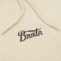 Brixton Stith Hoodie - Gravel / Dark Khaki / Amber thumbnail