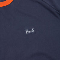 Brixton Stith II T-Shirt - Washed Navy / Tiger thumbnail