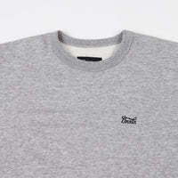 Brixton Stith Stripe International Crewneck Sweatshirt - Heather Grey thumbnail