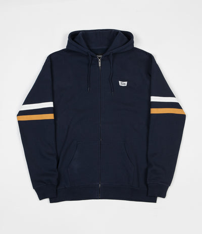 Brixton Stith Zip Hoodie - Navy