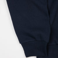 Brixton Stith Zip Hoodie - Navy thumbnail